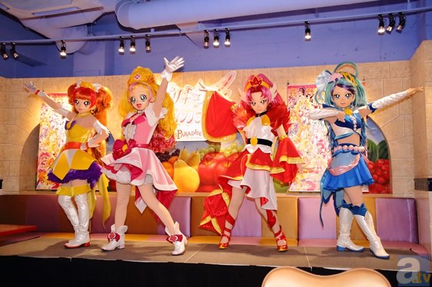 楽しく、美味しく、美しく！　「プリキュア　プリティカフェ　×　Ｓweets Paradise」レポート