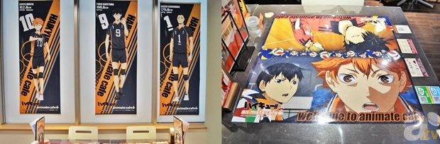 キャラクターだらけの店内で『ハイキュー!!』世界にどっぷり浸る　『ハイキュー!!』×『アニメイトカフェ池袋2号店』をフォトレポート！-2