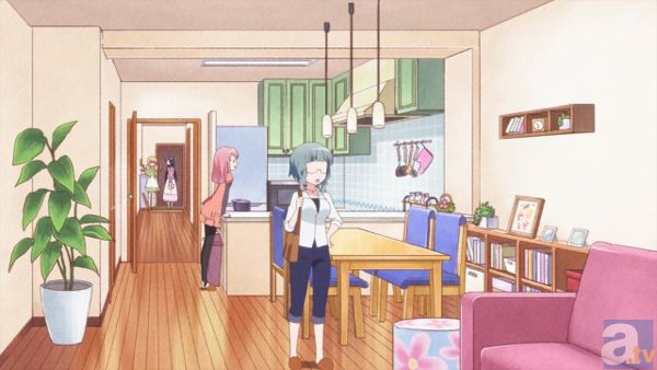 TVアニメ『わかば＊ガール』四葉「これが包丁ですか」より場面カット到着