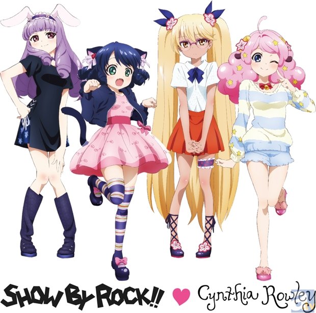 「SHOW BY ROCK!!」×「シンシアローリー」初コラボ！　シアンたちのアパレルアイテムが販売決定に-1