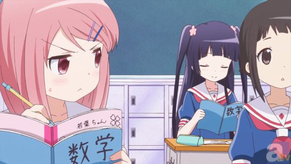TVアニメ『わかば＊ガール』五葉「お嬢様はずるい」より場面カット到着