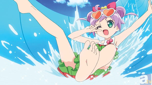 テレビアニメ『プリパラ』第60話「夏だ！プールでラブMAX！」より先行場面カット到着の画像-1