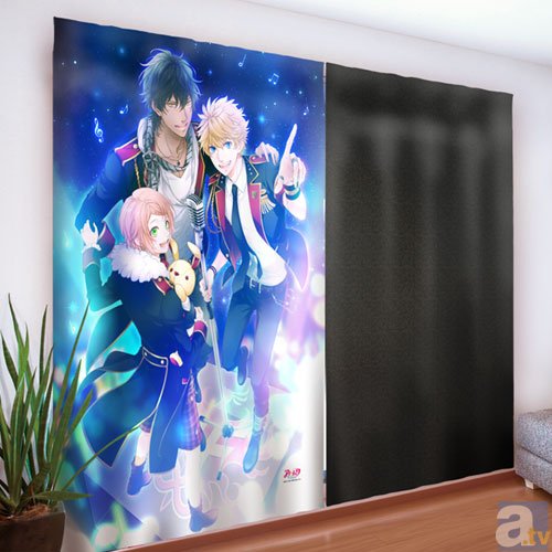 F∞FやTwinkle Bellたちが痛カーテン化! アイドルプロデュースゲーム「アイ★チュウ」よりインテリアグッズが登場!-2