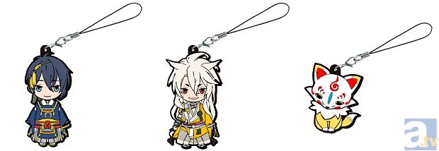 ぽてっとした正面向きのフォルムが可愛らしい！　『刀剣乱舞-ONLINE-』の新たなラバーマスコットが出陣！-2