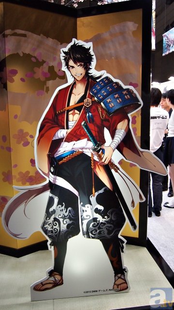 『刀剣乱舞』がスマホで動いてた！　では、あなたのスマホで動くの？　ブースの端末を調べて見た！-21