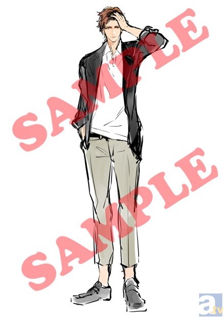 サマミヤアカザ先生描きおろし！　土門熱さん出演のドラマCD『かれピロ』シリーズ「同い年彼氏と記念日デートのあとで編」キャラクターイラストラフアップ-1