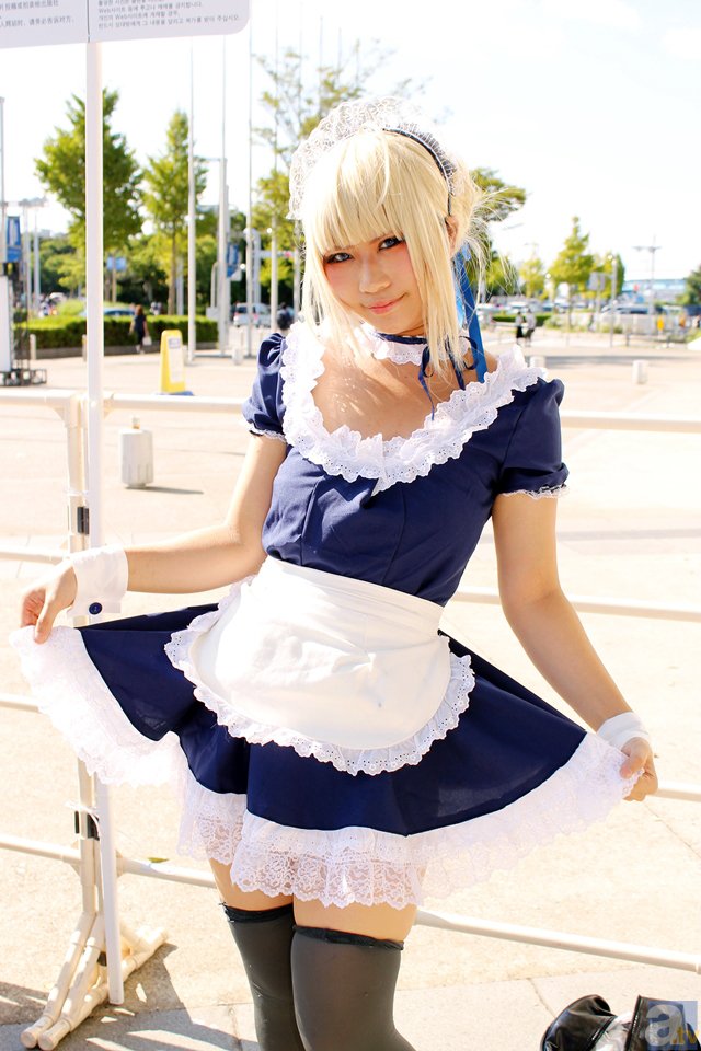 ゲームよりも美女たちに釘付け!?　「東京ゲームショウ2015」２日目のコスプレフォトレポ！その４-8