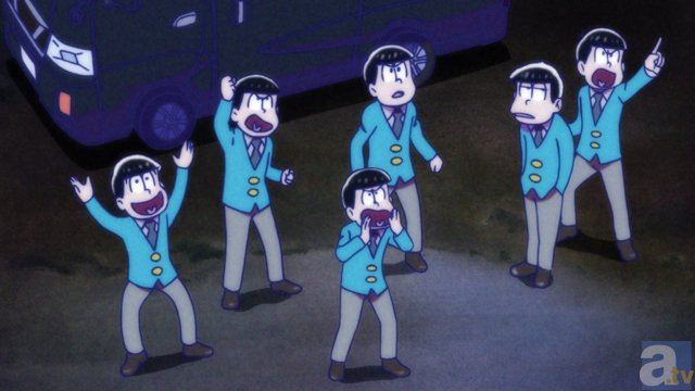 TVアニメ『おそ松さん』第2話「就職しよう」「おそ松の憂鬱」より場面カット到着