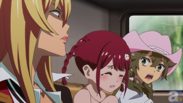 TVアニメ『VALKYRIE DRIVE -MERMAID-』第3話「ゼロ・アーム」より場面カット到着