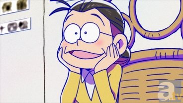 TVアニメ『おそ松さん』第4話「自立しよう」「トト子なのだ」より場面カット到着