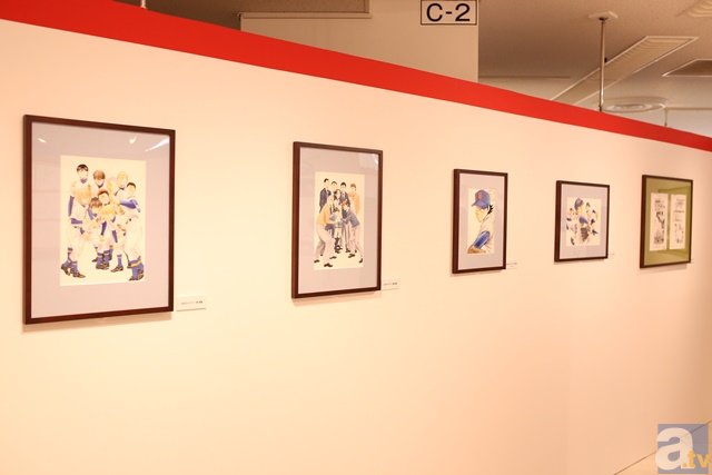 AGF2015との連動企画も！　アニメの資料も大量追加された「ダイヤのA原画展　～漫画×アニメ　夢の交流戦～」フォトレポート-14