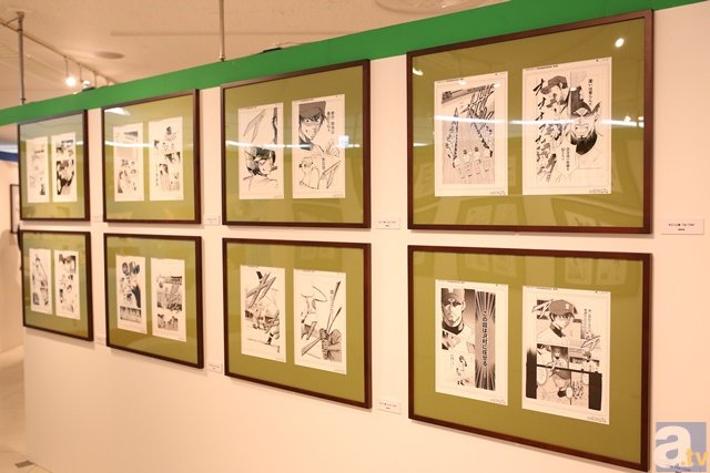 AGF2015との連動企画も！　アニメの資料も大量追加された「ダイヤのA原画展　～漫画×アニメ　夢の交流戦～」フォトレポート-16