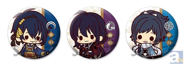 『刀剣乱舞-ONLINE-』トレーディングバッジコレクションが2ヵ月連続発売決定!-1