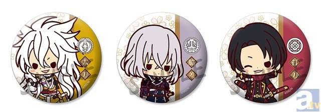 『刀剣乱舞-ONLINE-』トレーディングバッジコレクションが2ヵ月連続発売決定!-2