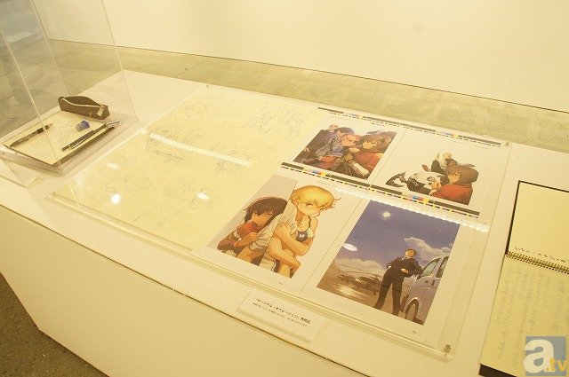 美麗なイラストと、その完成の過程がわかる。「しずまよしのり マージナル・オペレーション画展」レポート-5