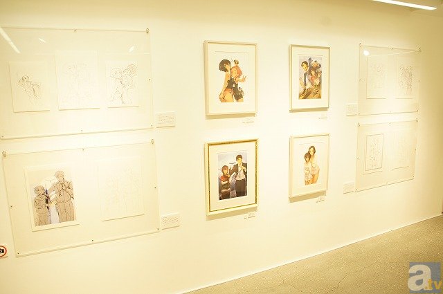 美麗なイラストと、その完成の過程がわかる。「しずまよしのり マージナル・オペレーション画展」レポート-7