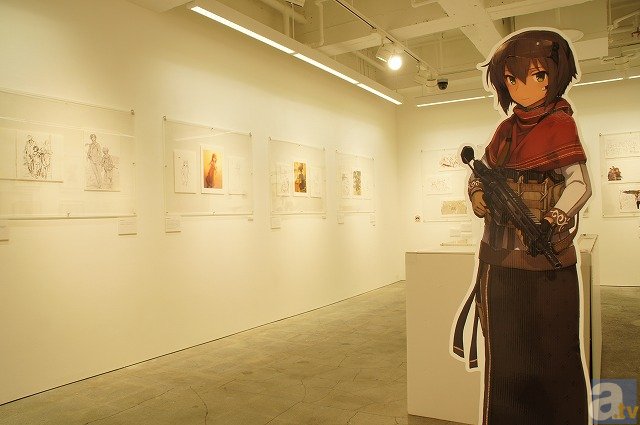 美麗なイラストと、その完成の過程がわかる。「しずまよしのり マージナル・オペレーション画展」レポート-2