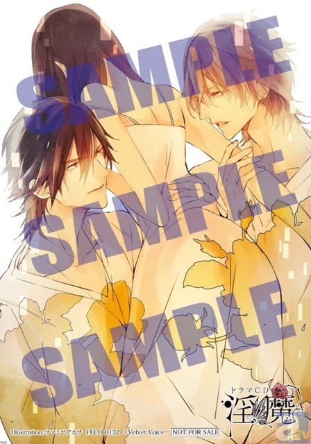 二人の“淫魔”に取り合われて――ドラマＣＤ「淫魔：オレ様な誘惑・ワンコな誘惑」アニメイト特典画像公開☆-1