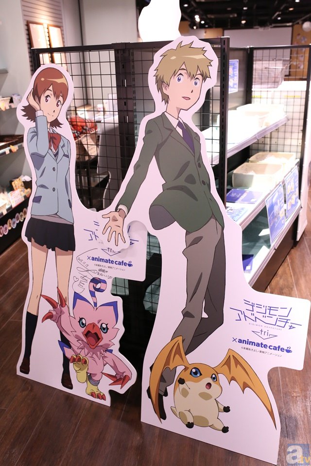 今、animate cafe池袋2号店が進化する。開催中の『デジモンアドベンチャーtri.』コラボカフェの模様をフォトレポ―ト！-6