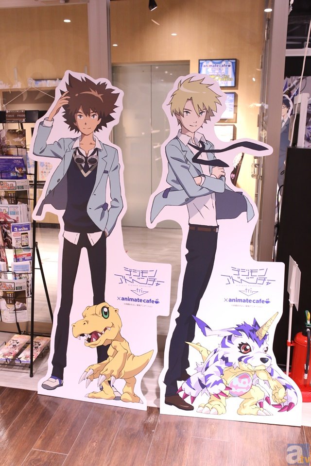 今、animate cafe池袋2号店が進化する。開催中の『デジモンアドベンチャーtri.』コラボカフェの模様をフォトレポ―ト！-2