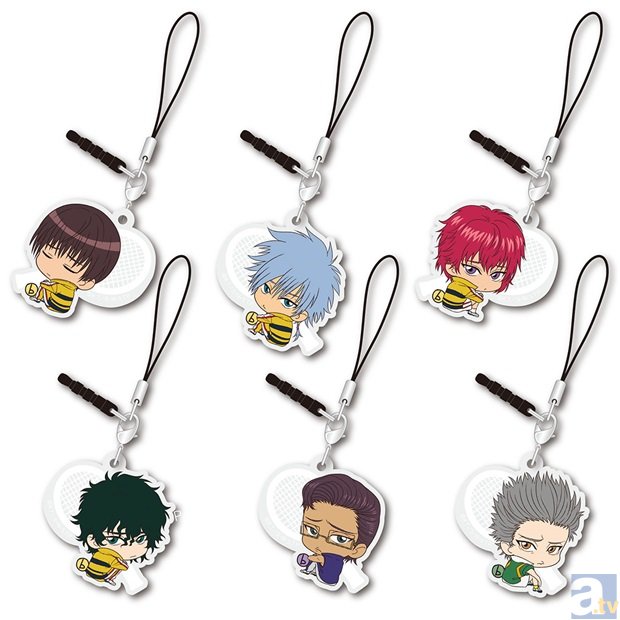 柳や仁王たちの拗ねた表情に思わず胸キュン!? 『新テニスの王子様』ボッチくんアクリルチャーム第3弾の予約受付がスタート-1