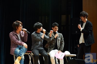 江口拓也さん、斉藤壮馬さんらが「anipani」ステージでドキドキ朗読ドラマを披露！【AGF2015】