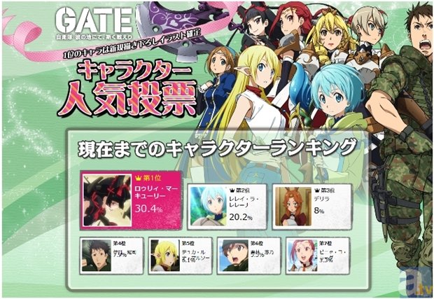 Gate 第2クールより新キービジュアル 放送日時が解禁 アニメイトタイムズ