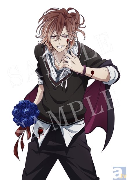 アニメ「DIABOLIK LOVERS MORE,BLOOD」DVD第3巻より、気になるジャケットイラストを大公開!-1