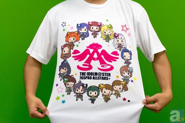 アイマス10thライブで販売されたTシャツ＆マフラータオルが、「アニ☆マルシェ 2015冬 in アニメイト」で再販決定！