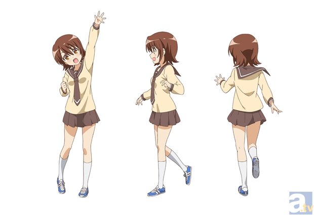 TVアニメ『三者三葉』より、和久井優さんらメインキャスト3名を発表！　メインキャラ3人娘の設定画も公開の画像-8