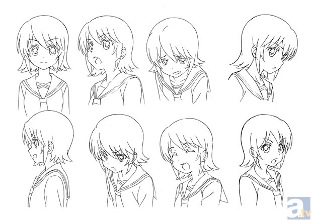 TVアニメ『三者三葉』より、和久井優さんらメインキャスト3名を発表！　メインキャラ3人娘の設定画も公開の画像-10