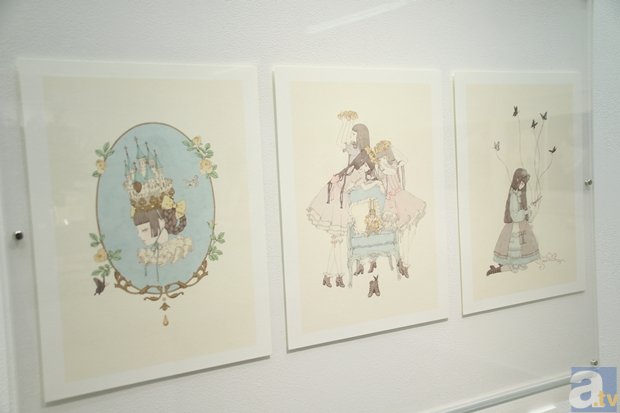 ロリータ系イラストレーターの個展におじゃまします！　虹のコンキスタドール・大塚望由さん×イラストレーター・今井キラさん対談レポート-5