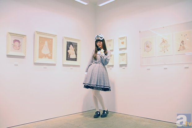 ロリータ系イラストレーターの個展におじゃまします！　虹のコンキスタドール・大塚望由さん×イラストレーター・今井キラさん対談レポート-1