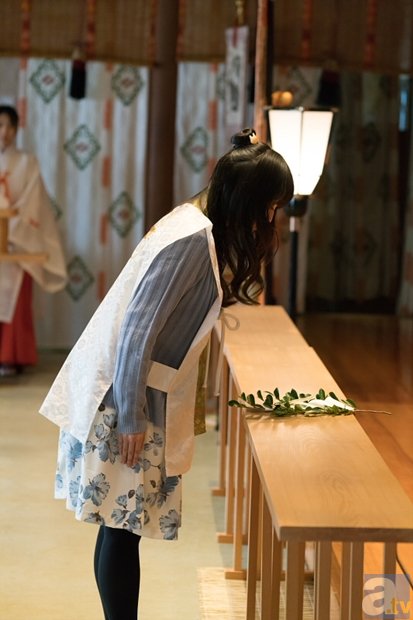 TVアニメ『あんハピ♪』花守ゆみりさんが東京大神宮でヒットを祈願！　そして今年の抱負は？