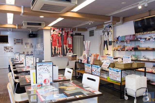アニメイトカフェ池袋・天王寺・仙台・岡山の4店舗で『ハイキュー!!』がコラボ！　