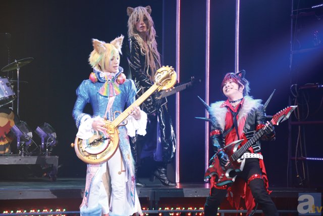 クロウ、シュウ☆ゾーたちサンリオの人気キャラが舞台に降臨！　ミュージカル『SHOW BY ROCK!!』ゲネプロレポ