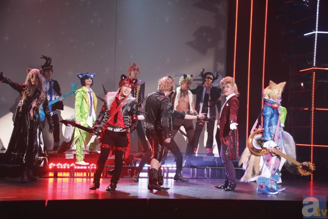 クロウ、シュウ☆ゾーたちサンリオの人気キャラが舞台に降臨！　ミュージカル『SHOW BY ROCK!!』ゲネプロレポ-10