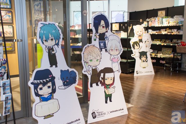 2月は『Nitro+CHiRAL 10th Anniversary』とコラボ！　アニメイトカフェ池袋2号店の様子をレポート！の画像-2