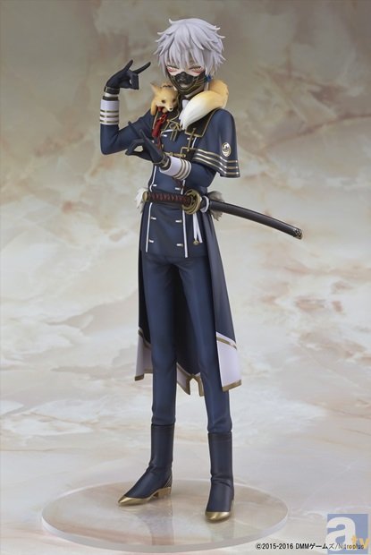 「やあやあ我こそは、鳴狐とお供のキツネ。いざ参らん!」――『刀剣乱舞』より鳴狐の8分の1スケールフィギュアが登場!-1