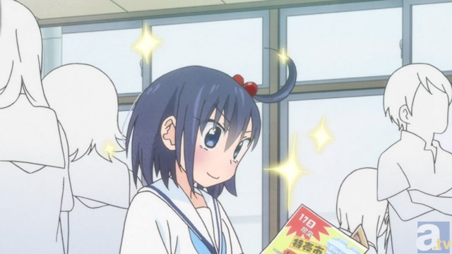 チエちゃんがクラスの注目の的に!?　TVアニメ『大家さんは思春期』第9話「大家さんは変わり者？」より場面カットが到着！
