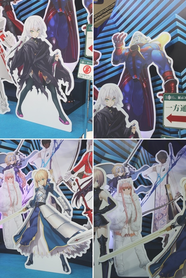 リアル召喚に挑戦してオリジナルグッズをゲット！　謎に包まれた新サーヴァントの等身大スタンディも展示された、アニメジャパン2016 FGOブースレポート-2