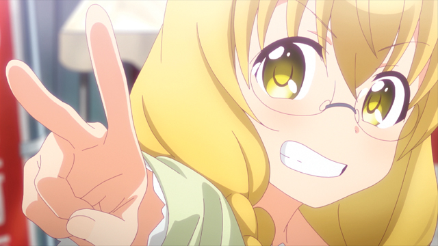 TVアニメ『三者三葉』第2話「カラダにいいのはおいしくないものだよ」より先行場面カット到着