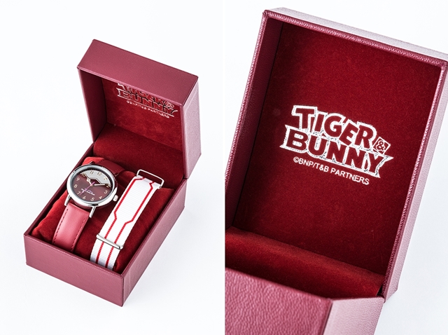 「プレミアムバンダイ」から『TIGER & BUNNY』の虎徹とバーナビーをイメージした高級感溢れる腕時計が発売決定！-8