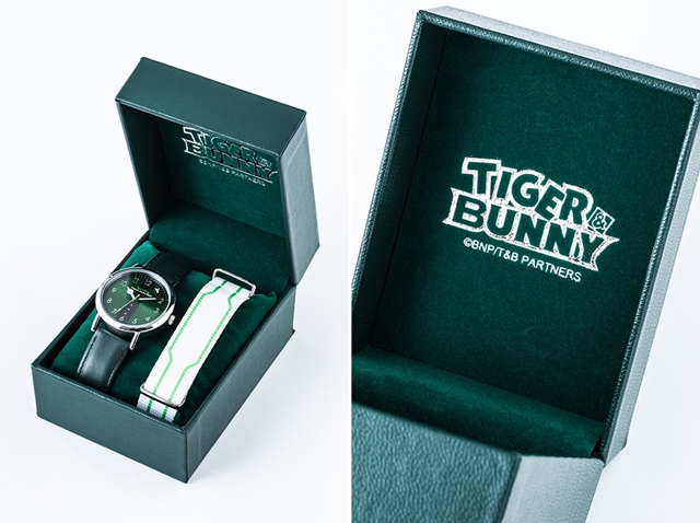 「プレミアムバンダイ」から『TIGER & BUNNY』の虎徹とバーナビーをイメージした高級感溢れる腕時計が発売決定！
