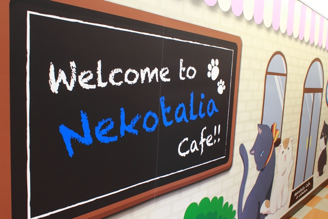 フロアもコラボフードも、ぜ～んぶ“ねこたりあ”。Anime Plaza秋葉原店“ねこたりあカフェ”をレポート