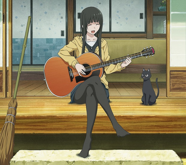 TVアニメ『ふらいんぐうぃっち』miwaが歌うOPテーマ「シャンランランfeat.96猫」のアニメ盤CDジャケット写真が公開！の画像-1