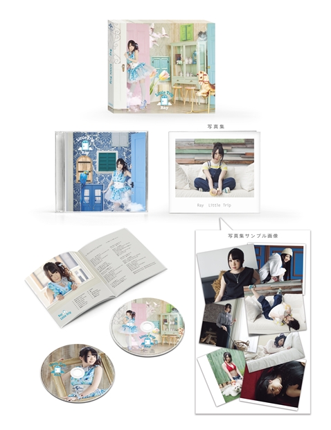 本日発売のRayさん3rdアルバムより、全曲試聴動画が公開！　特典・写真集のサンプル画像を使用したSP映像に