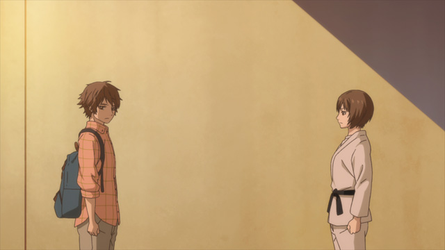 TVアニメ『チア男子!!』第2話「始まりのチアスマイル」より場面カット到着