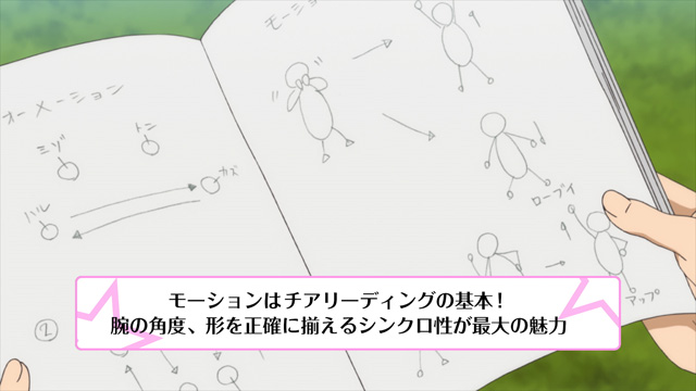 TVアニメ『チア男子!!』第5.5話「七人で見た景色」より場面カット到着