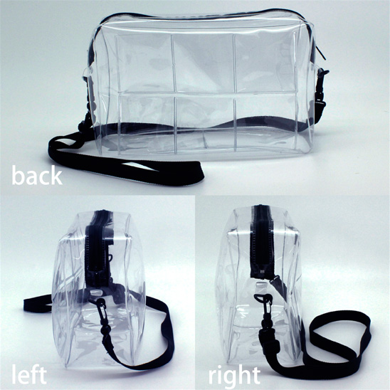 ぬいぐるみとお出かけできるバッグ「おでかけ♪ぬいポーチ」発売！　ぬいぐるみや缶バッジをたくさん入れられる全面透明のバッグ-2
